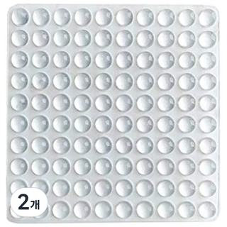 3M 밀림방지 충격흡수 소음방지 범퍼 스티커, 2개