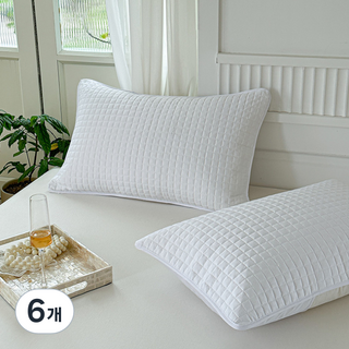 리빙만렙 누빔 간편교체 호텔용 베개커버 1+1 베갯잇