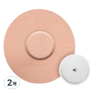 [정품] 레몬라이프 연속혈당측정기 프리스타일 리브레 덱스콤G7 고정패치, 2개, 25개입, 살색