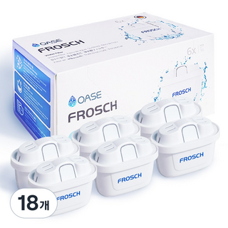 브리타 막스트라 호환 오아세 프로쉬 정수기 필터, 18개, 프로쉬 필터 (브리타 막스트라 호환)