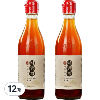 시골집 외할머니 참기름, 350ml, 12개