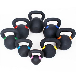 바디스톤 뉴 분체 케틀벨, 8kg, 블랙, 1개