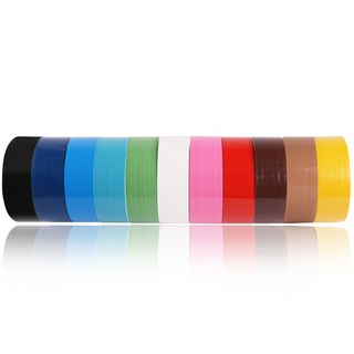 부자테이프 칼라 면테이프 유광 50mm x 25M, 연녹색, 1개