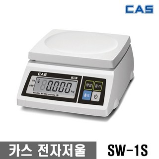 카스 단순중량 전자저울, 10kg, 혼합색상, SW-1S