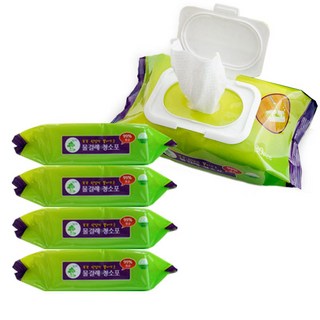 (무료배송) 진양제지 정전기/물걸레 청소포, 1개, 물걸레 청소포 120매