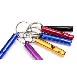 호루라기 비상용 호루라기, 블랙, 1개