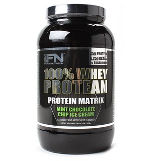 아이포스뉴트리션 웨이 프로틴 매트릭스 민트 초콜릿 칩 아이스크림, 0.9kg, 1개