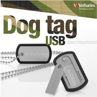 버바팀 DOG TAG USB메모리/군번줄/목걸이, 8GB, 1개
