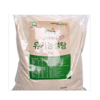팜플러스 유기농 설탕, 5kg, 4개