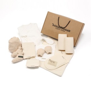 도담도담오가닉 무형광 신생아 출산선물 10종 세트