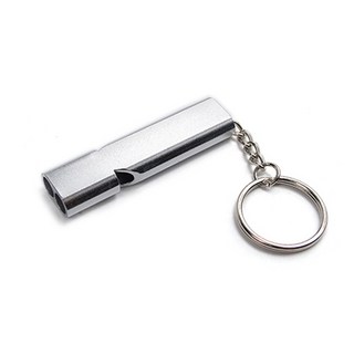 듀얼 휘슬(dual whistle)/생존휘슬/호신용/호루라기/재난/서바이벌/생존가방/생존배낭/지진대비, 1개