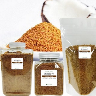 비정제 천연설탕 달콤한 코코넛슈가, 1kg, 2개