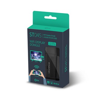 Coms 아이폰지원 미라캐스트 동글 윈도우캐스트 ST045Plus, 1개
