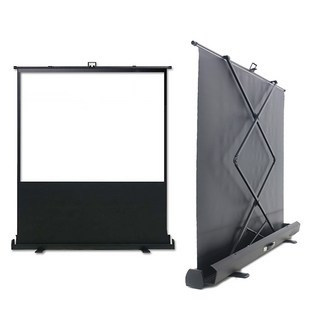 EZ 이동형 빔프로젝터 스크린 이동식 포터블 매트 빔프로젝트 미니빔 캠핑용 빔스크린 롤스크린, 02) 포터블 매트원단 빔스크린 60인치