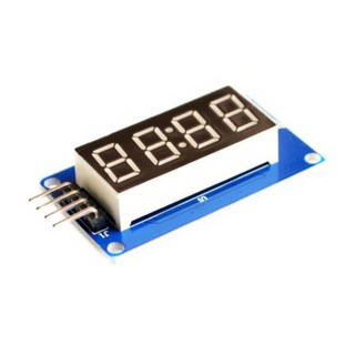 아두이노 TM1637 LED7세그먼트 모듈 4자리 숫자표시 I-A10, 1개