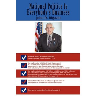 National Politics Is Everybody's Business Paperback, Authorhouse