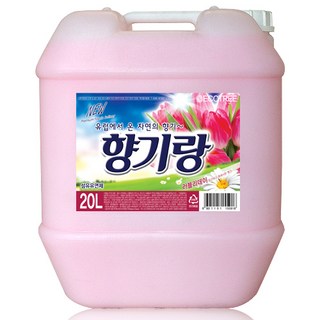 향기랑 섬유유연제 (핑크), 20L, 1개