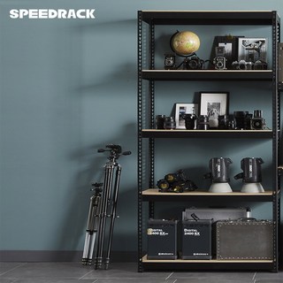 스피드랙 5단 선반, 블랙, 1개