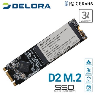 델로라 M.2 SSD, 128GB