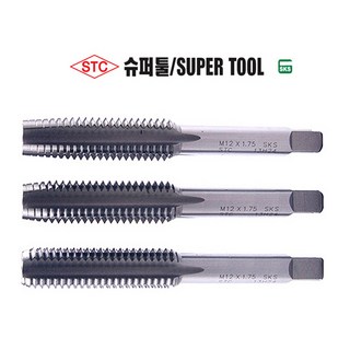 스마토 핸드탭 수동탭 M3~M10 세트 암나사 볼트 너트 나사산 탭드릴 TAP, 핸드탭(SKS) 3/16x24, 1개