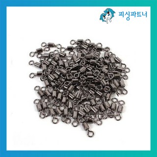 피싱파트너 롤링도래 벌크(100개) 회전도래, 10호, 100개