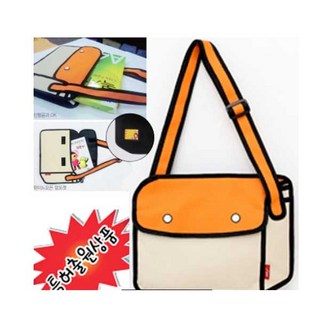 위즈지저스 JD만화속가방 크로스백(택1) (여름성경학교 단체가방 교회학교 어린이집단체가방)