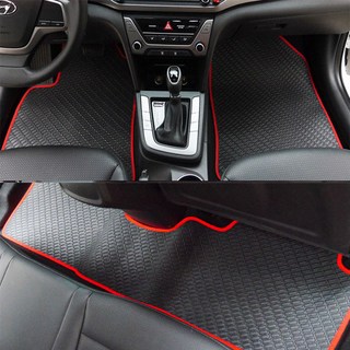 원씽 한대분 풀세트 고무매트 깔판 차량발판, 레이(3P), 검정테두리