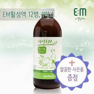 [이엠투데이] 자연EM 1 000ml 12병 (1박스), 12개, 1L