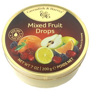 캐빈디쉬앤하비 믹스드 후르티 캔디, 200g, 1개