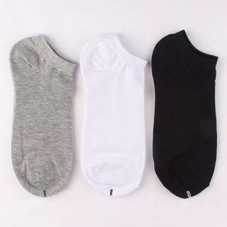 양말예찬 남성용 무지 스니커즈 양말 M02