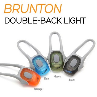 BRUNTON 브런튼 후레쉬 더블 백 라이트 2 LED 손전등 랜턴 캠핑 일상용 레저용, 그린, 2개