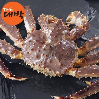 러시아 킹크랩 레드 블루 브라운 활 자숙, 1개, 자숙 킹크랩 2.5kg 내외