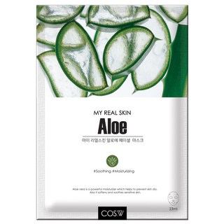 cosw 코스더블유 1일1팩 마스크팩 알로에, 30매입, 1개
