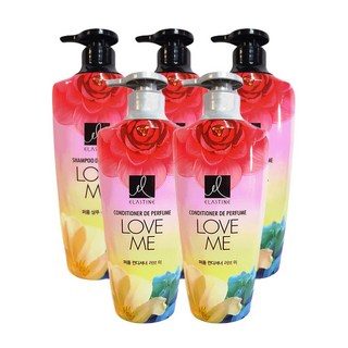 엘라스틴 러브미 퍼퓸 샴푸x3+린스x2, 1세트