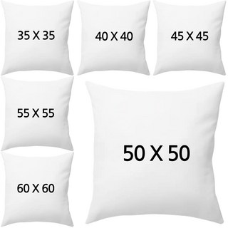 완소자리 1+1쿠션솜 35X35 40X40 45X45 50X50 55X55 60X60, 2개