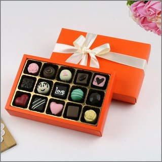발렌타인데이 화이트데이선물 수제초콜릿 르헤브 봉봉 15구[사랑하는마음] 선물세트, 르헤브 봉봉15구, 1세트