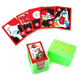 코주부 (복개미) 고급 화투, 혼합색상, 1세트