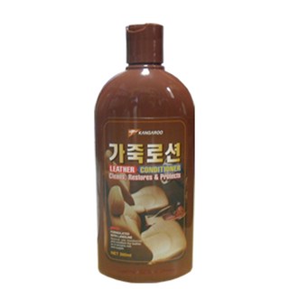 캉가루 가죽로션 가죽전용/카시트/소파/가죽/클리너, 300ml, 1개