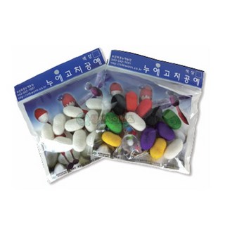 누에고치공예(흰색)(10개) RSA