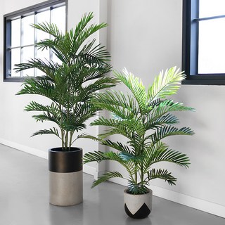 블루밍앤미 NEW 아레카야자 인테리어 조화 나무, 60cm, 리본 추가 안함, 1개