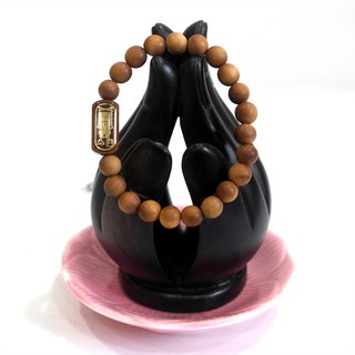 전단향 부적 합장주 8mm - 6부적 불교염주팔찌 나무열매 악세사리