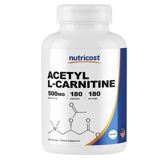 뉴트리코스트 아세틸 L-카르니틴 500mg 캡슐, 180정, 1개