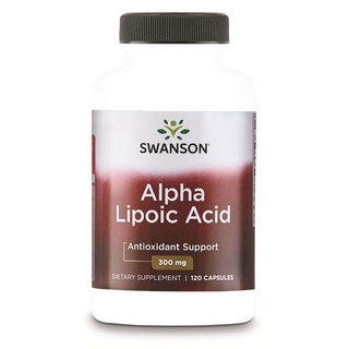 스완슨 알파 리포 산 300mg 캡슐, 120개입, 1개, 120정
