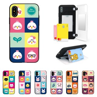 아이폰13미니 전용 케이스 캔디팝애니멀 미러 카드범퍼 휴대폰