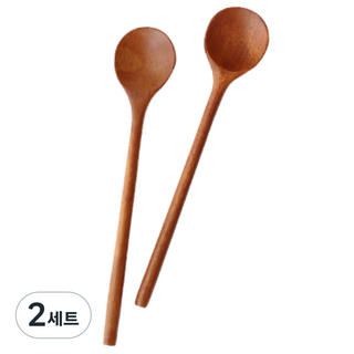 리드그린 옻칠 우드 커트러리, 02-옻칠 티스푼 2p, 2세트