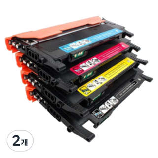삼성 CLT-K510S C510S M510S Y510S SL-C513 SL-C513W SL-C563W SL-C563FW SL-C510W 재생토너 모든잉크, 2개, 검정색 K510S 1500매