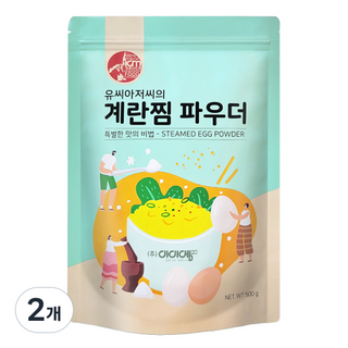 유씨아저씨의계란찜파우더 500g, 2개