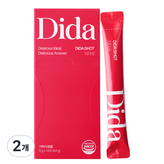 디다 디다샷 알파CD 분말 알파시디 석류맛, 2개, 84g