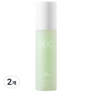 데이그 테카 쿨링 열감 진정 수분 크림 미스트, 2개, 100ml