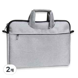 모가비 제니스 슬리브 노트북 파우치 MOG-, 그레이, 2개
